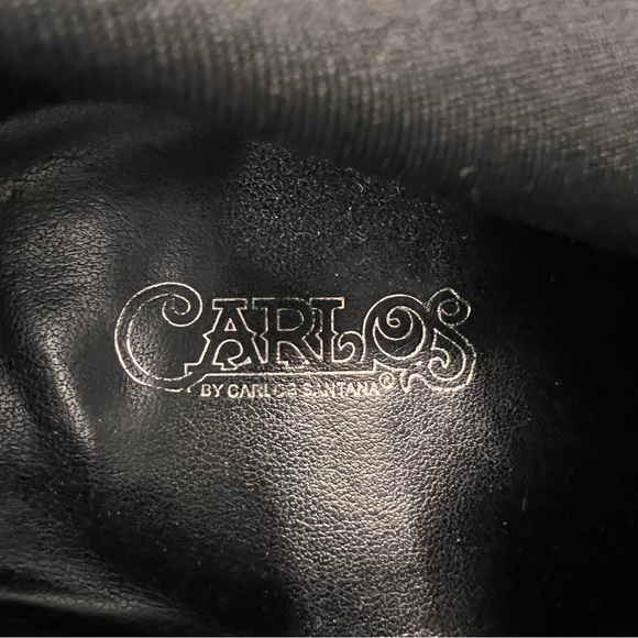 Carlos Santana Black Velvet Rumor Over the Knee Boot Thigh High Size 9 - Picture 8 of 8